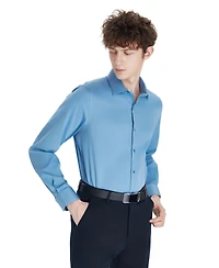 Bar Iii Men's Sateen Solid Dress Shirt, Macy's Exclusive