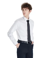 Bar Iii Men's Even Dot Print Dress Shirt, Macy's Exclusive