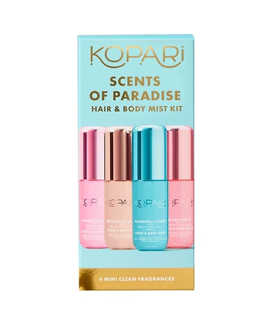 Kopari Beauty 4-Pc. Scents of Paradise Hair and Body Mist Kit