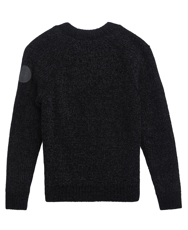 Guess Big Boys Long Sleeve Chenille Knit Sweater