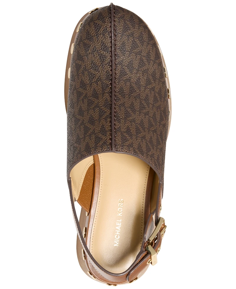 Michael Kors Women's Esra Round Toe Clogs