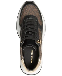 Michael Kors Women's Arla Lace Up Trainers