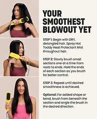 Drybar The Brush Crush Heated Straightening Brush