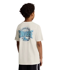 Converse Big Boys Old Sneaker Short Sleeve T-Shirt