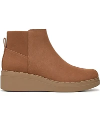 LifeStride Women's Dubliner Wedge Zip Short Boots