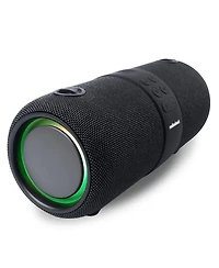 RadioShack 14W Bluetooth Water Resistant Portable Speaker with Fm Radio With Lights 4001763 Black