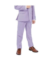 Perry Ellis Little Boys 5 Piece Lavender Pastel Suit,Vest,Pants,Shirt and Tie Set