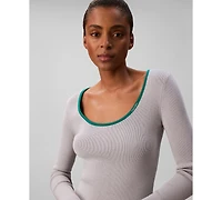 Calvin Klein Jeans Women's Long Sleeve Top