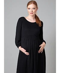 Tiffany Rose Maternity Isla Ribbed Jersey Dress