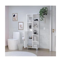 We Have Furniture Linen Cabinet Derby, Bathroom, White
