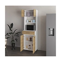 We Have Furniture Lakeridge Pantry Cabinet – Modern Storage Solution with White