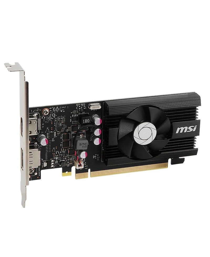 Msi Nvidia GeForce Gt 1030 4GB DDR4 Low-Profile Oc Graphics Card