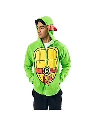 Teenage Mutant Ninja Turtles Raphael Long Sleeve Men's Green Cosplay Hoodie
