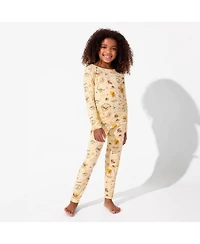 Bellabu Bear Kids Unisex Kids' Jurassic Park: Origins Set of 2 Piece Pajamas