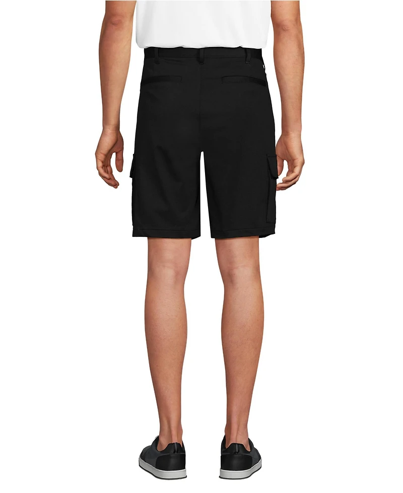 Lands' End Men's 9 Inch Flex Performance Cargo Short