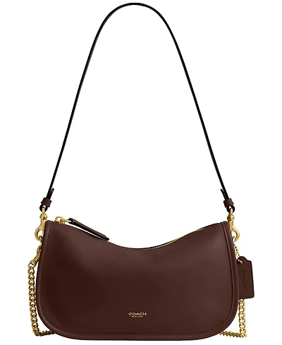 Coach Waverly Small Leather Shoulder Bag