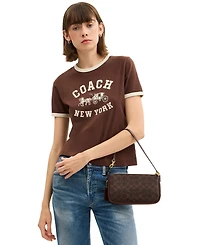 Coach Women's Signature Plaza Small Shoulder Bag