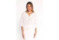 Petal and Pup Women's Meera Top - White