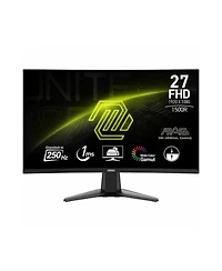 Msi Mag 27C6X 27" 16:9 Full Hd 240Hz Curved Va Lcd Hdr Gaming Monitor, Metallic Black