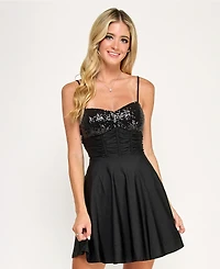 Emerald Sundae Women's Sequin Detail Dress