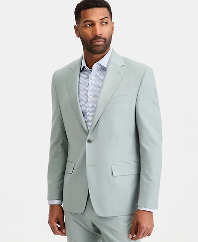Michael Kors Men's Classic Fit Wool Blend Suit Separates Jacket