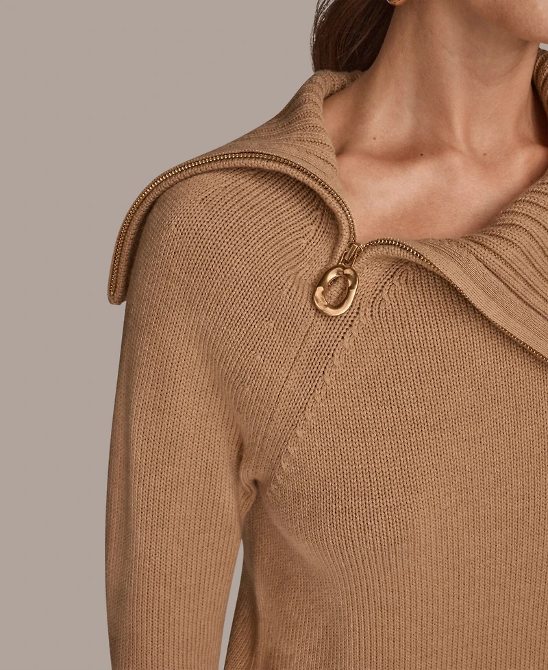 Donna Karan New York Women's Asymmetric Sweater