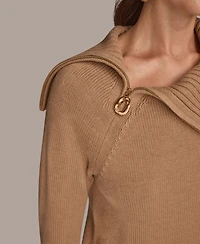 Donna Karan New York Women's Asymmetric Sweater
