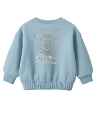 Disney Baby Boys 2-Piece Mickey Mouse Long Sleeve Sweatshirt and Pants Set
