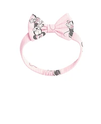 Disney Baby Girls 3-Piece Minnie Printed Bodysuit, Pants and Headband Set