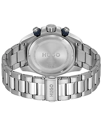 Hugo Boss Men's Dive Quartz Multifunction Stainless Steel Watch, 44mm
