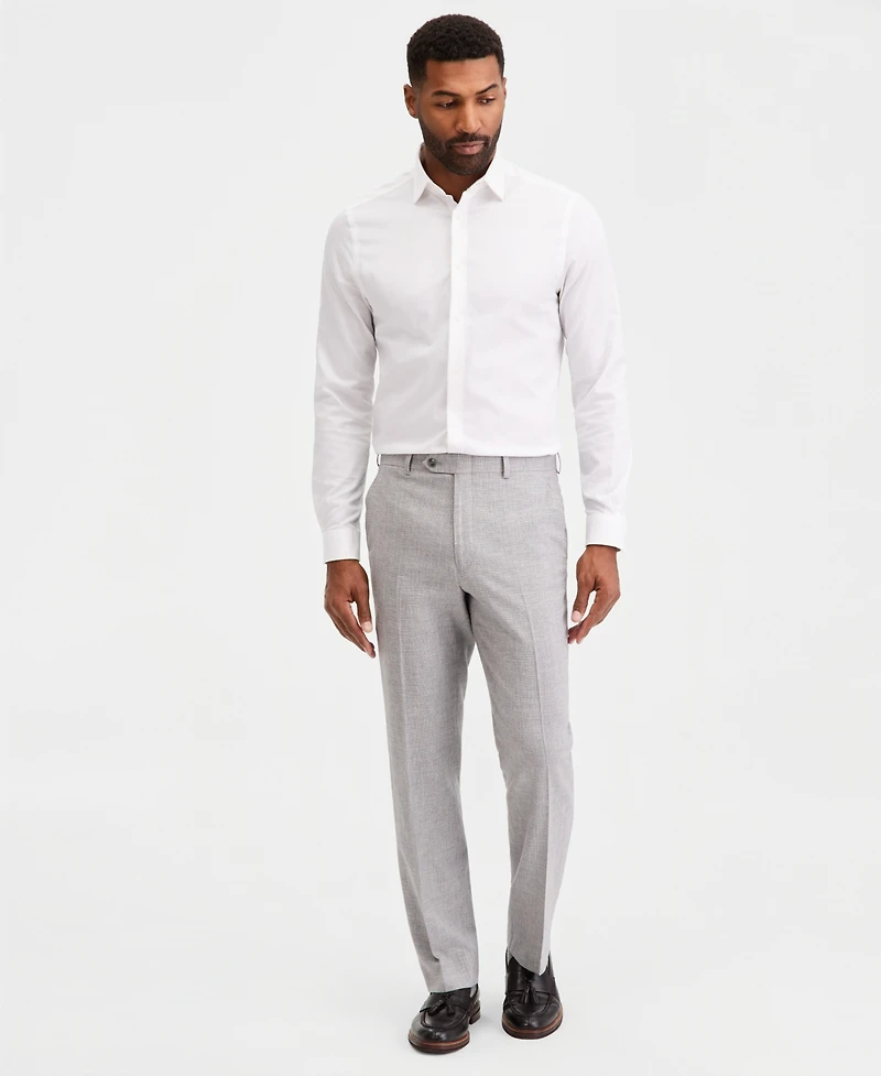 Michael Kors Men's Classic-Fit Mini Houndstooth Suit Separate Pants