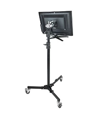 Kupo 3-Section Monitor Stand, 6.25' Maximum Height, Black