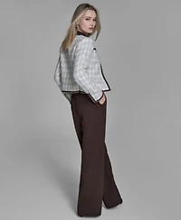 Bcbg Blazer Blouse Wide Leg Pants