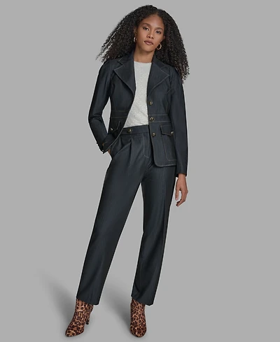 Bcbg Women's Long Sleeve Denim Jacket