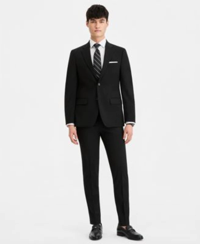 Tommy Hilfiger Mens Modern Fit Wool Th Flex Stretch Suit Separates