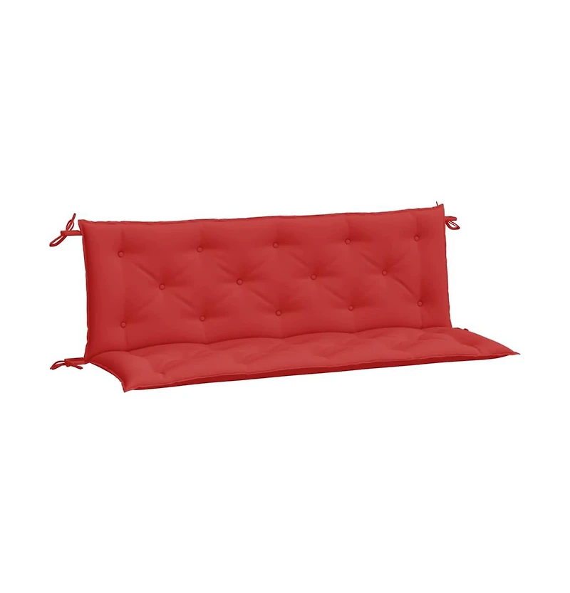 vidaXL Garden Bench Cushions 2 pcs Red 59.1"x19.7"x2.8" Oxford Fabric