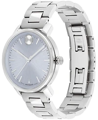 Movado Women's Bold Access Swiss Quartz Stainless Steel Watch, 34mm