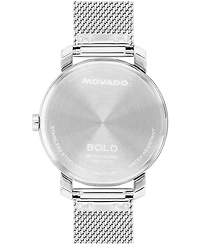 Movado Women's Bold Access Swiss Quartz Stainless Steel Watch, 34mm