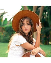 Brunna.Co Loli Jute Hat in Terracotta Brown