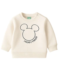 Disney Baby Boys 3-Piece Mickey Sweatshirt, Top and Jogger Pants Set
