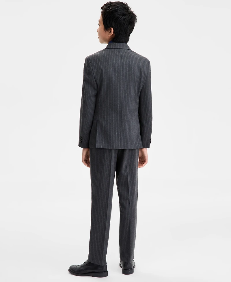 Michael Kors Boys Single Breasted Pinstripe Jacket