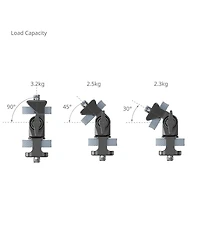 SmallRig Swivel and Tilt Adjustable Monitor Support with 1/4"-20 Screws