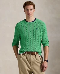 Polo Ralph Lauren Men's Cable-Knit Cotton Sweater