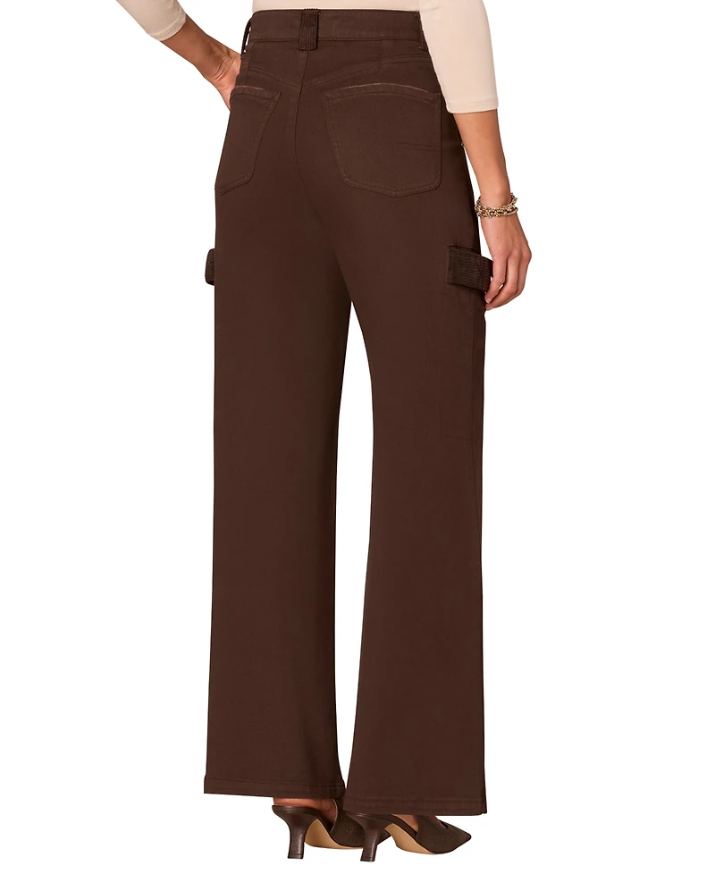 Democracy Women's "Ab" Solution Skyrise Straight-Leg Jeans