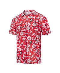 Reyn Spooner Men's Scarlet Ohio State Buckeyes Pua Performance Polo Shirt