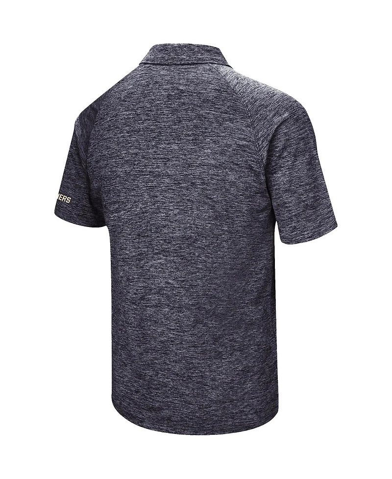 Colosseum Men's Navy Pitt Panthers Down Swing Polo Shirt