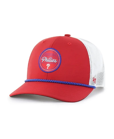 '47 Brand Men's Red/White Philadelphia Phillies Fairway Trucker Adjustable Hat