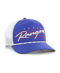 '47 Brand Men's Royal Texas Rangers Brrr Downburst Mesh Hitch Adjustable Hat