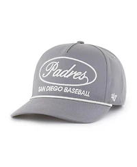 '47 Brand Men's Gray San Diego Padres Foundational Hitch Adjustable Hat