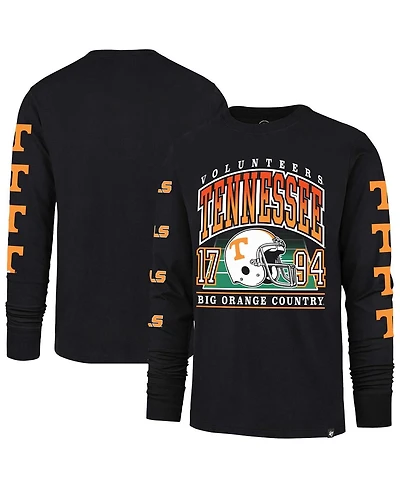 '47 Brand Men's Black Tennessee Volunteers Go Big Long Sleeve T-Shirt